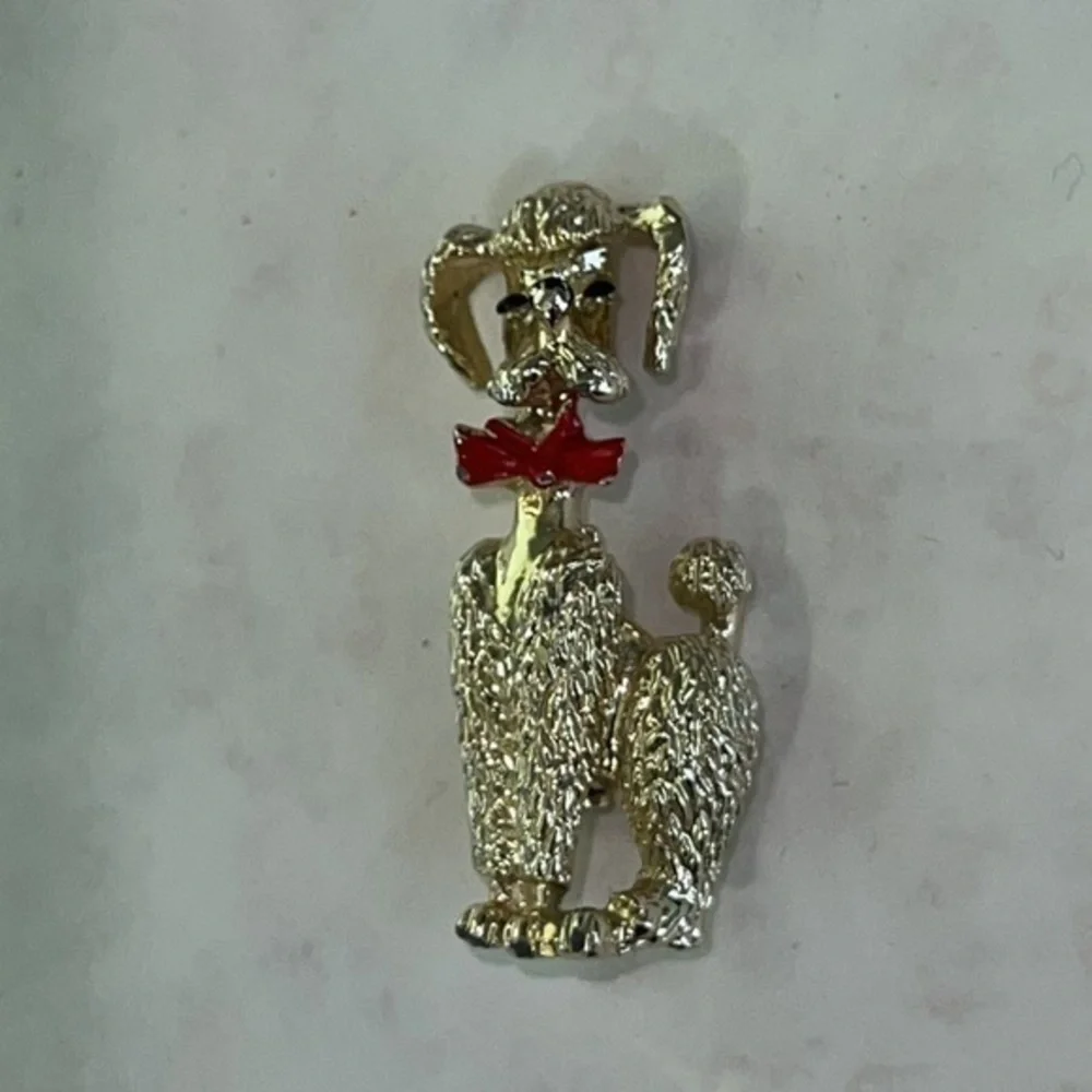 💥 POODLE 🐩 PIN BROOCH